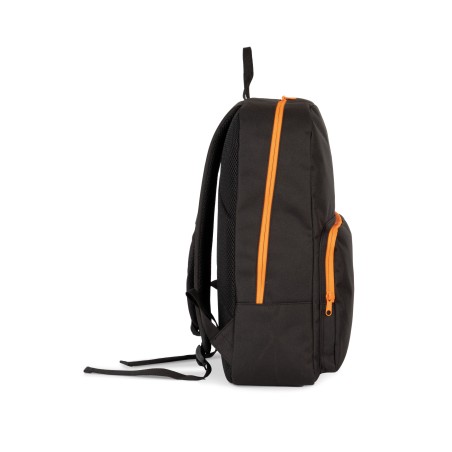 Mochila con cierres rápidos a contraste