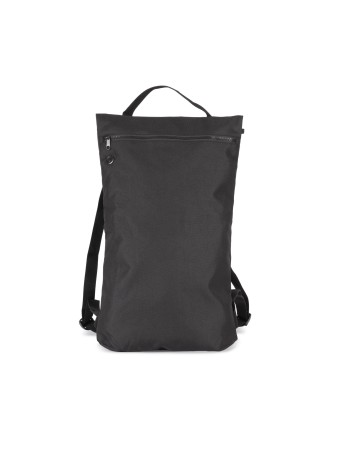Flat recycled urban backpack