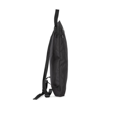Flat recycled urban backpack