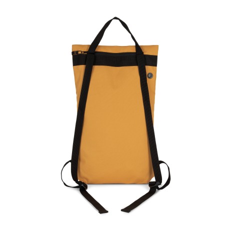 Flat recycled urban backpack