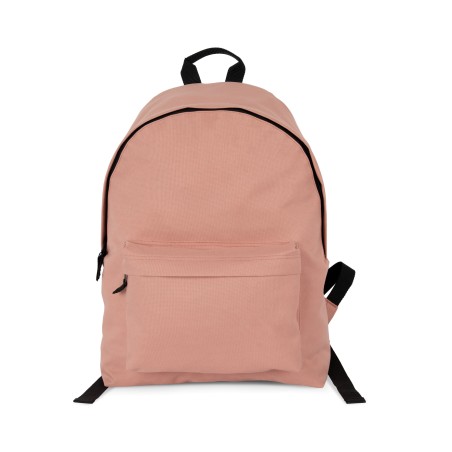 Casual recycled backpack with front pocket