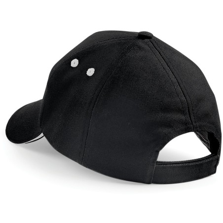 Gorra Ultimate - 5 paneles con sándwich contrastado