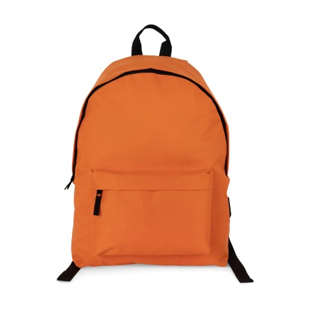 Casual recycled backpack with front pocket
