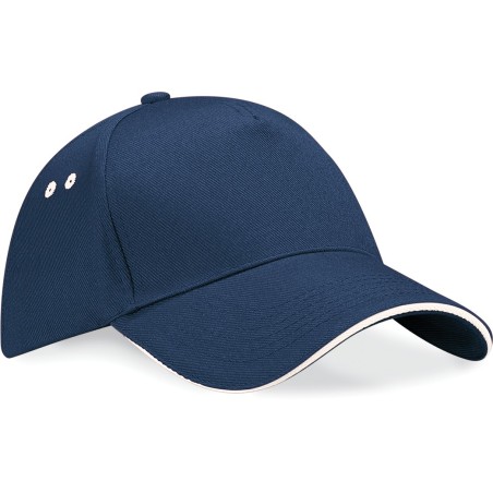 Gorra Ultimate - 5 paneles con sándwich contrastado