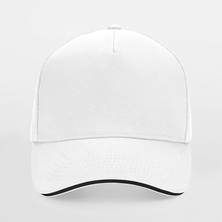 Gorra Ultimate - 5 paneles con sándwich contrastado