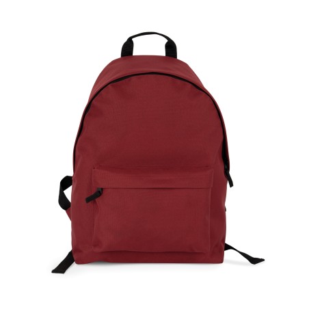 Casual recycled backpack with front pocket