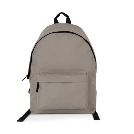 Casual recycled backpack with front pocket