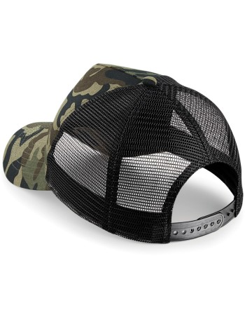 Camo Snapback Trucker Cap 2