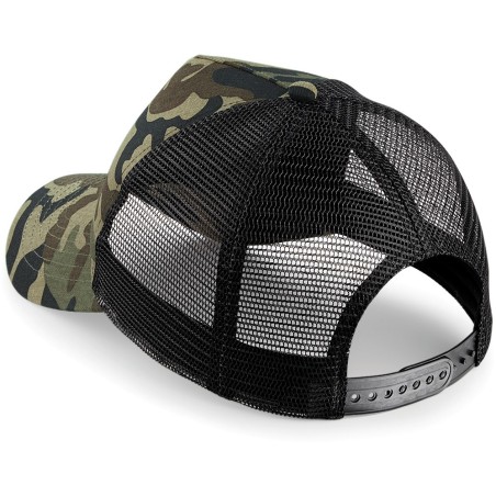 Camo Snapback Trucker Cap