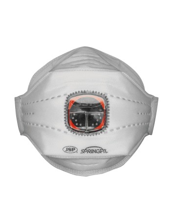 Mascarilla desechable Springfit™ FFP3V (435) de tres...