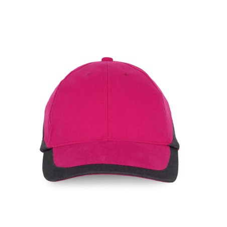 Racing - Gorra bicolor 6 paneles