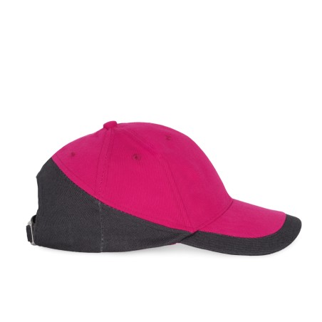 Racing - Gorra bicolor 6 paneles