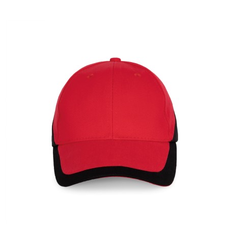 Racing - Gorra bicolor 6 paneles