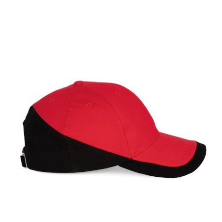 Racing - Gorra bicolor 6 paneles