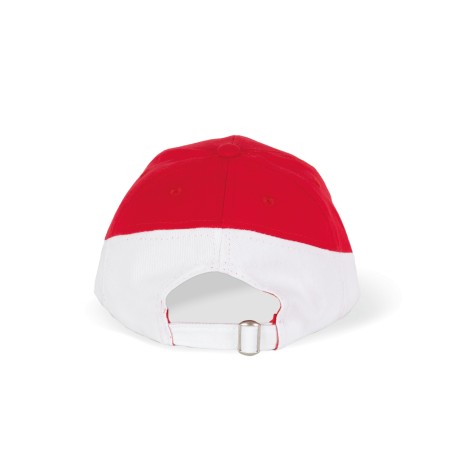 Racing - Gorra bicolor 6 paneles