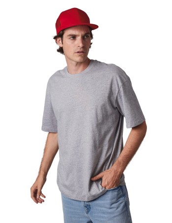Gorra trucker - 6 paneles visera plana