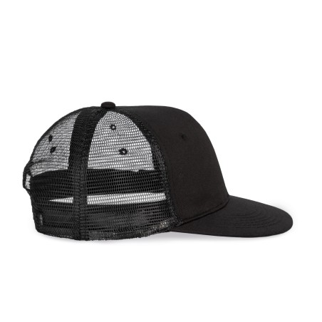 Trucker flat peak cap - 6 panels