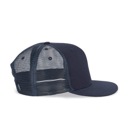Trucker flat peak cap - 6 panels