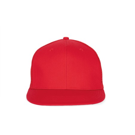 Trucker flat peak cap - 6 panels
