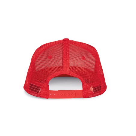 Trucker flat peak cap - 6 panels