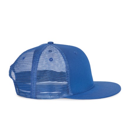 Trucker flat peak cap - 6 panels
