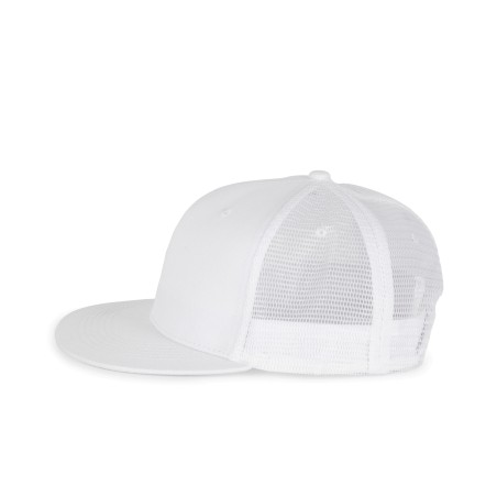 Trucker flat peak cap - 6 panels