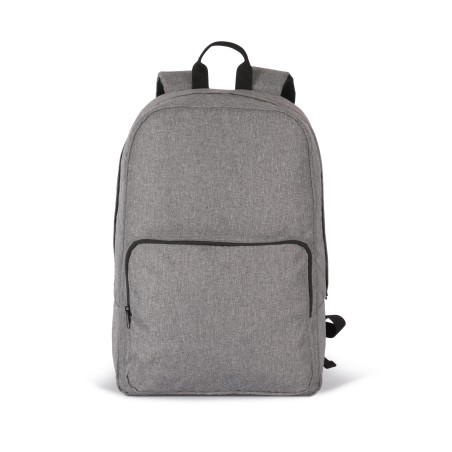 Recycled quilted work backpack