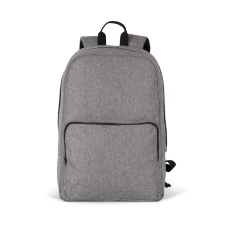 Recycled quilted work backpack