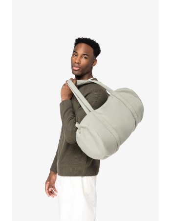 Fleece duffel bag
