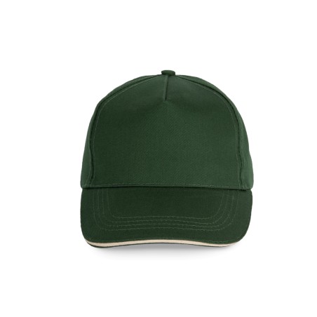 Gorra con sandwich contrastado - 5 paneles