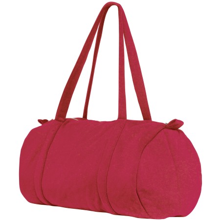 Fleece duffel bag