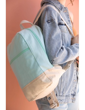 Essential backpack in cotton