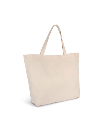 Bolsa shopper extragrande de algodón