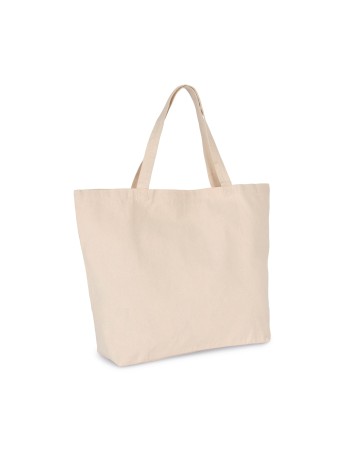 Bolsa shopper extragrande de algodón