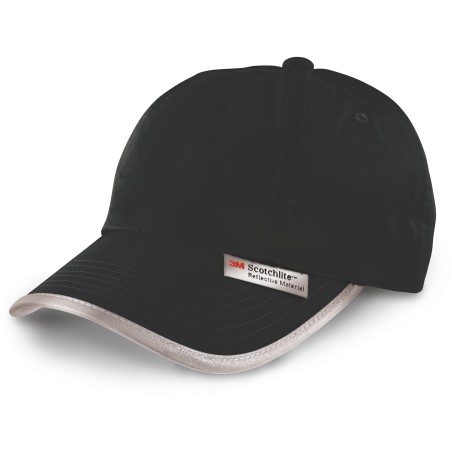 Gorra con bordes reflectantes
