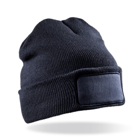 Gorro doble punto