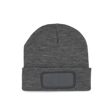 Gorro reciclado con parche