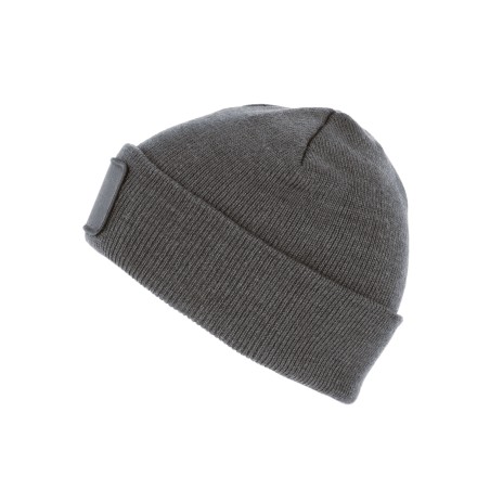 Gorro reciclado con parche