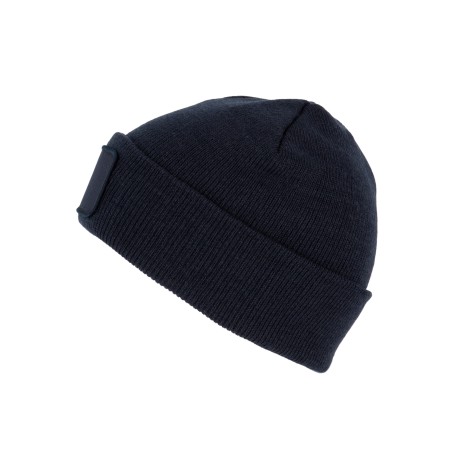 Gorro reciclado con parche