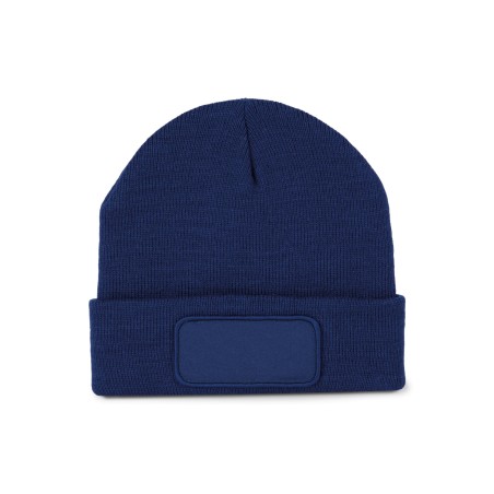 Gorro reciclado con parche