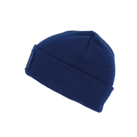 Gorro reciclado con parche