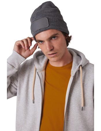 Recycled beanie with patch and Thinsulate™  lining