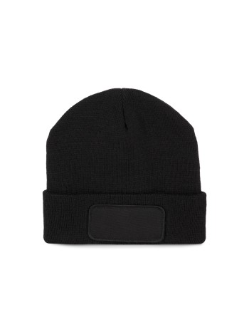 Recycled beanie with patch and Thinsulate™  lining 2