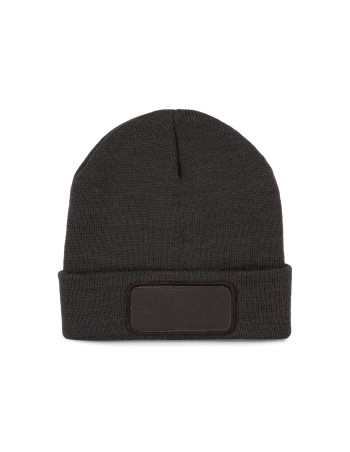 Recycled beanie with patch and Thinsulate™  lining 2