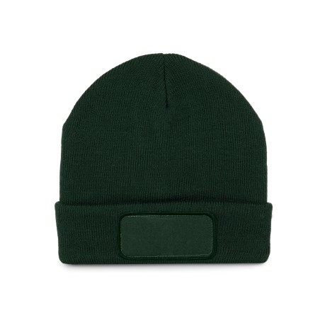 Gorro reciclado con parche y forro Thinsulate™