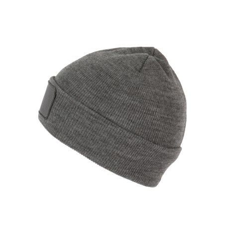 Gorro reciclado con parche y forro Thinsulate™