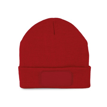 Gorro reciclado con parche y forro Thinsulate™