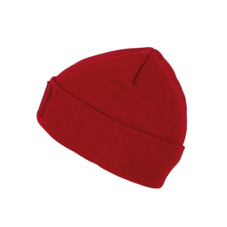 Gorro reciclado con parche y forro Thinsulate™