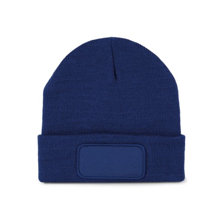Gorro reciclado con parche y forro Thinsulate™