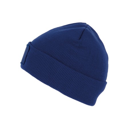 Recycled beanie with patch and Thinsulate™  lining